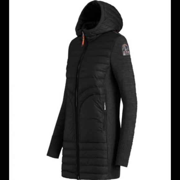 Parajumpers Knit Anuri Womens Black/Melange Jacket